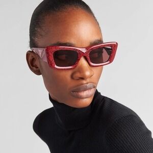 NEW!! PRADA Sunglasses SPR13Z-F 15D-08S Authentic